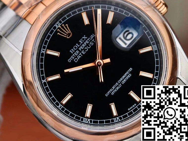 Rolex Black AR 126201 Dial 36MM Factory Datejust 0103